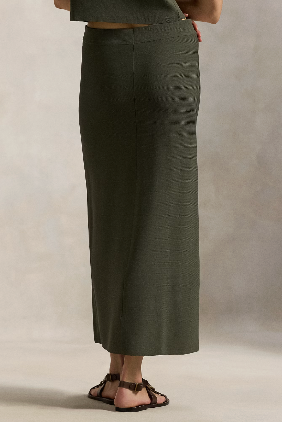 Sweater Midi Pencil Skirt