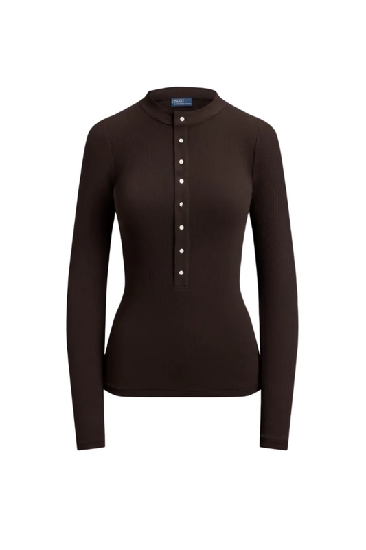 Crepe Rib Pullover Top