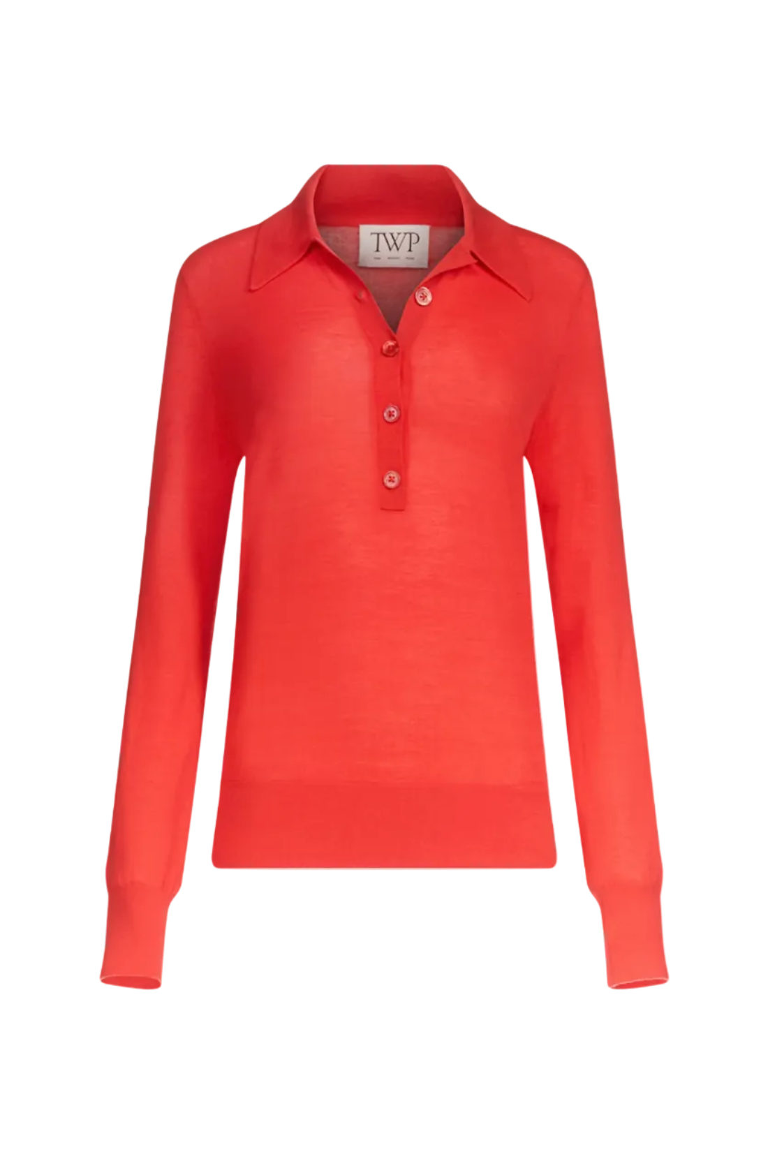 Uma Henley Sweater in Cashmere