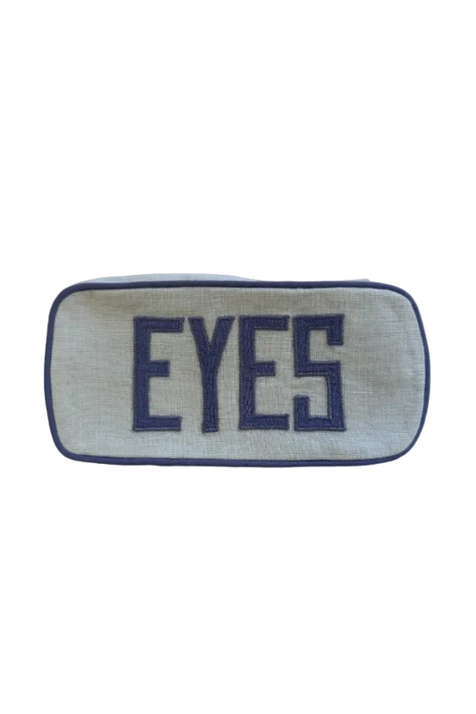 "EYES" Single Eyeglass Case