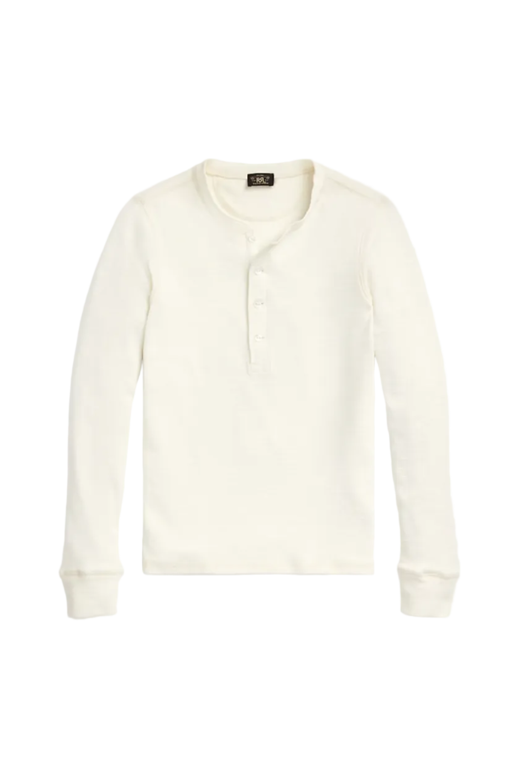 RRL Waffle-Knit Henley Shirt