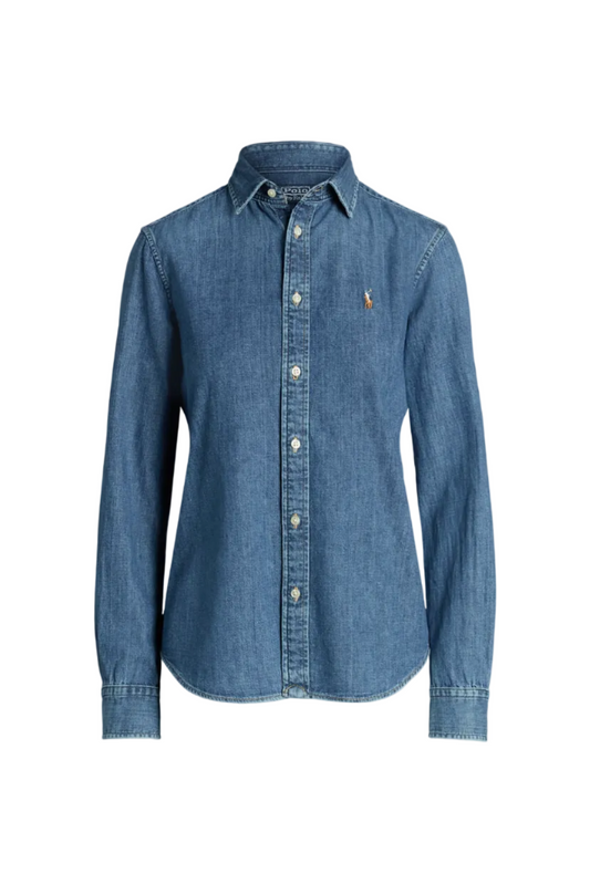 Slim Fit Denim Shirt