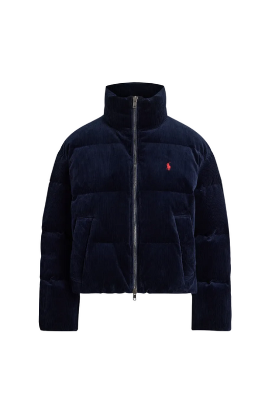Corduroy Puffer Coat
