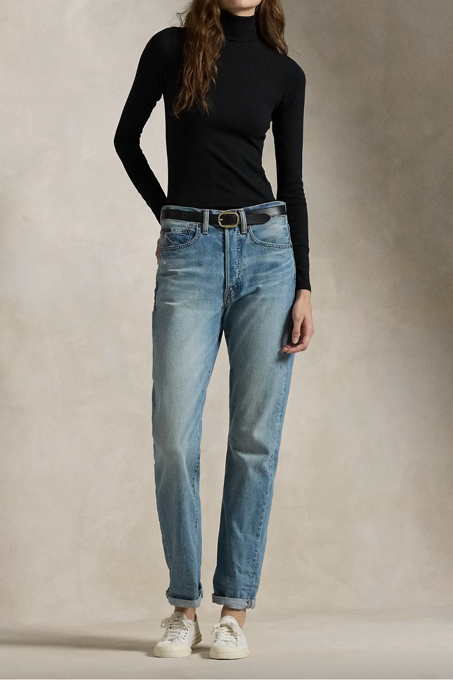 Rib Turtleneck