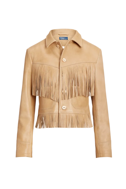 Fringe Leather Jacket