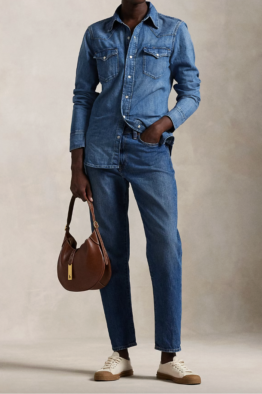 Denim Western Shirt