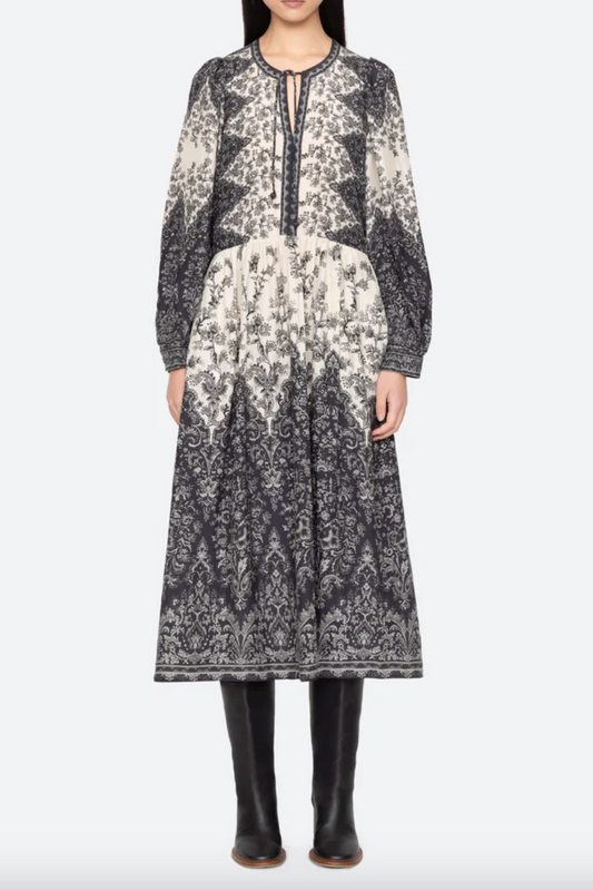 Hedra Print Longsleeve Dress