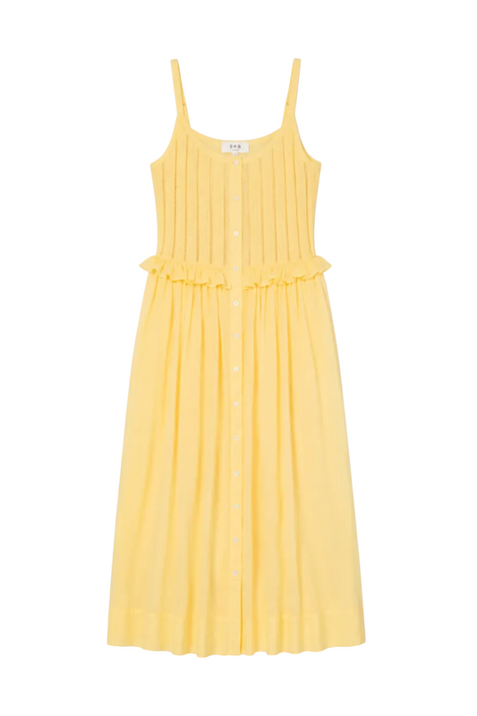 Alberte Solid Tank Dress