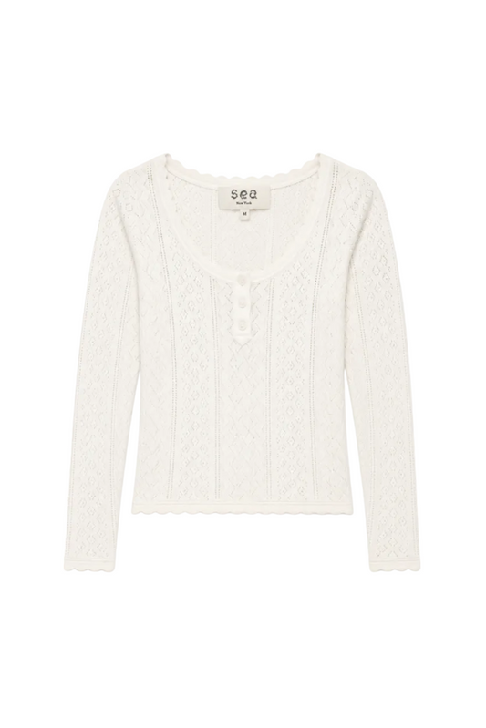 Georgia Knit Long-Sleeve Top