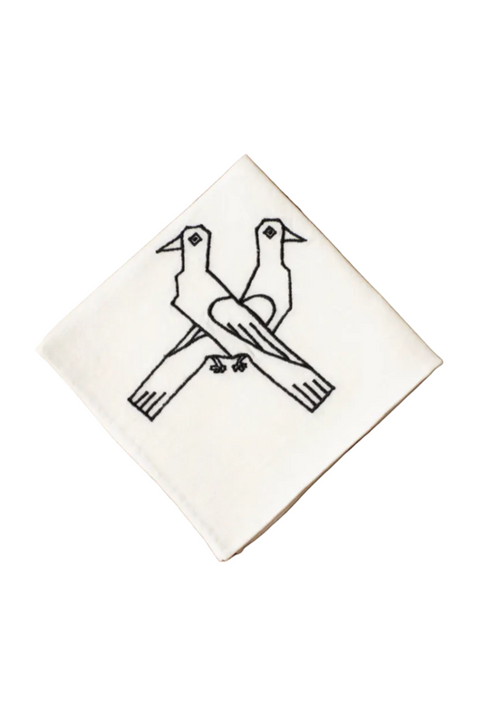 Cai Lovebird Handkerchief