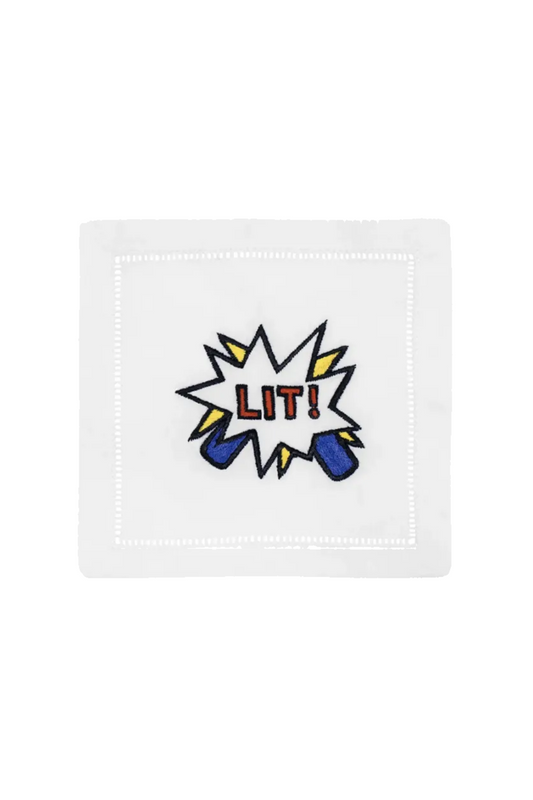 Lit Cocktail Napkins