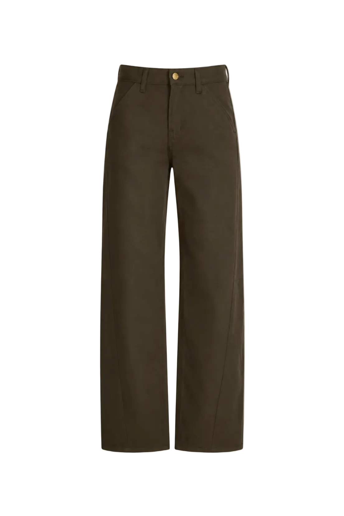 Lange Lasso Jeans in Brown