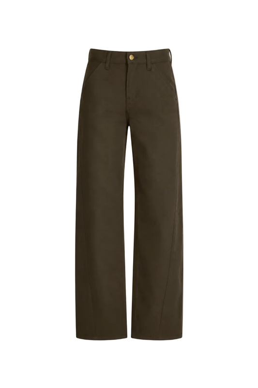 Lange Lasso Jeans in Brown