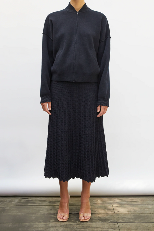 Escale Knit Bomber Jacket