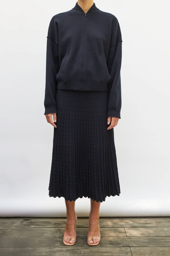 Escale Knit Bomber Jacket