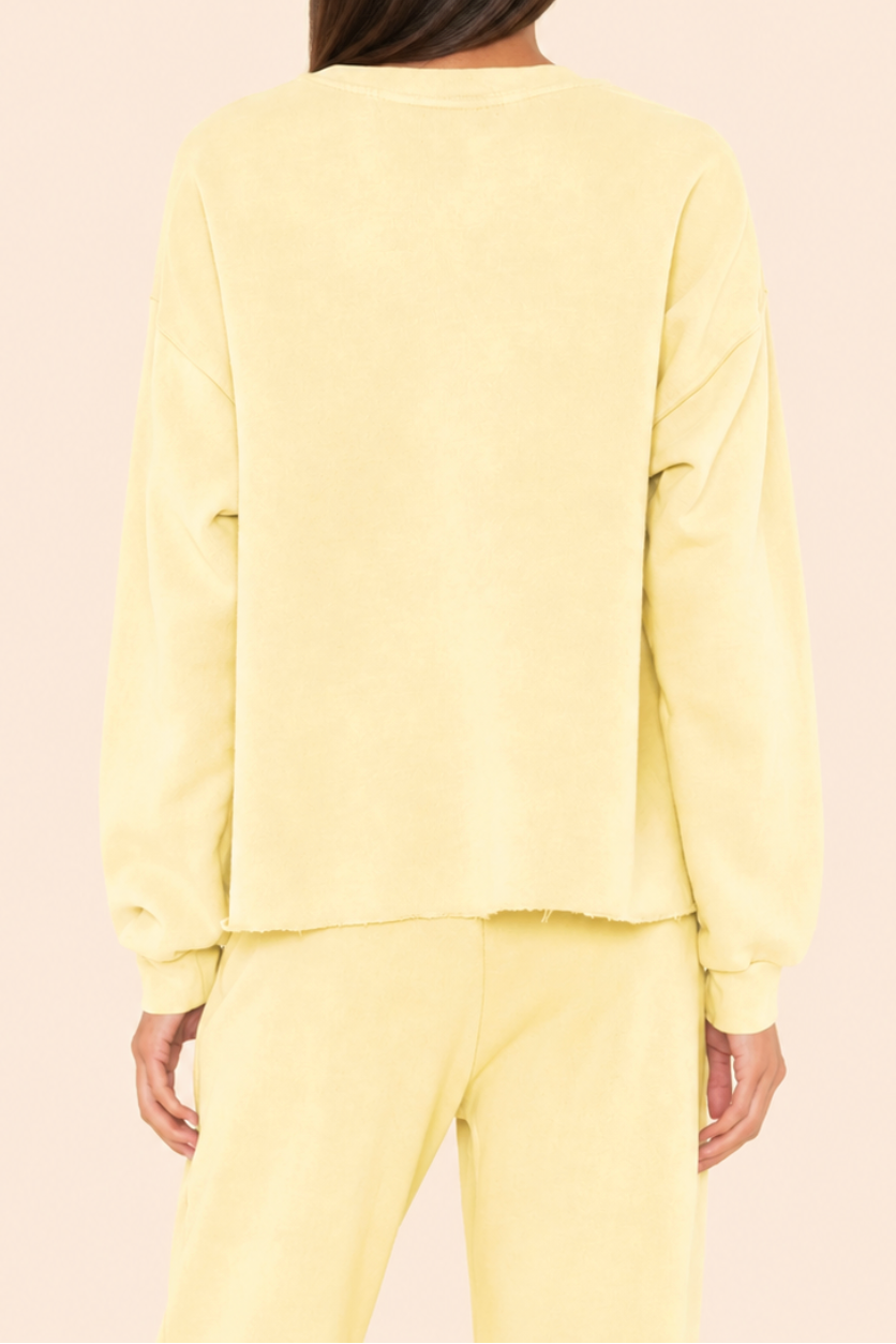 Honor Sweatshirt in Sun Rayz