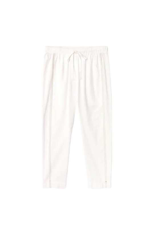 Draper Pant in White Sand