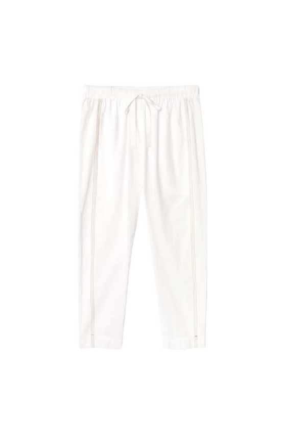 Draper Pant in White Sand