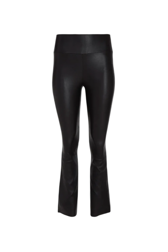 Ankle Flare Pants in Black