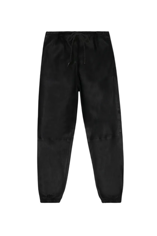 Leather Drawstring Joggers