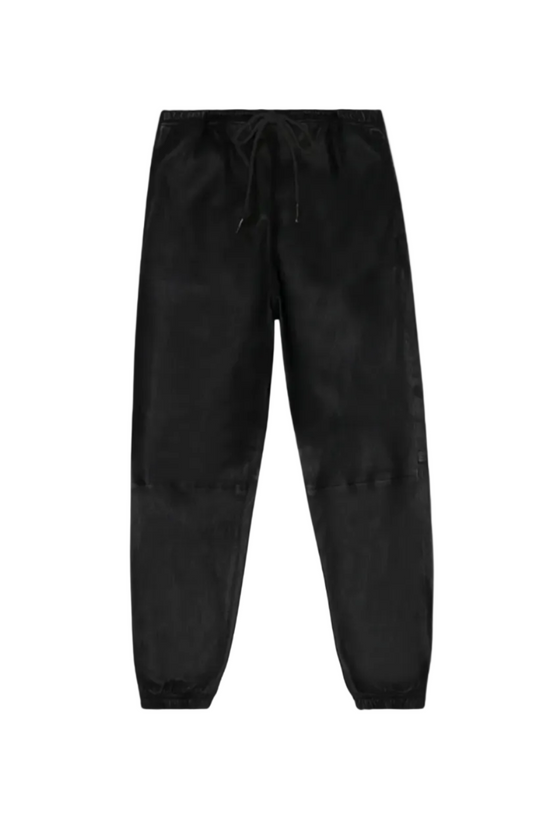 Leather Drawstring Joggers