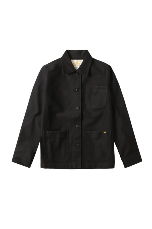 Moleskin Jacket in Black