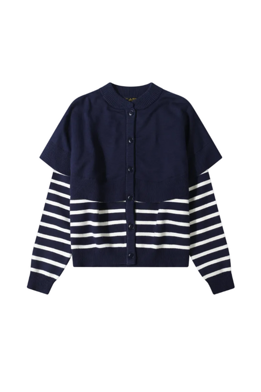 Gequin Cape Cardigan