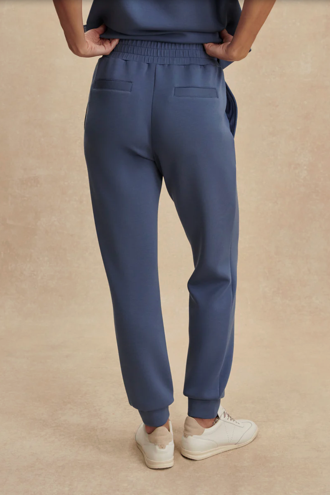 The Slim Cuff Pant 27.5" in Bijou Blue