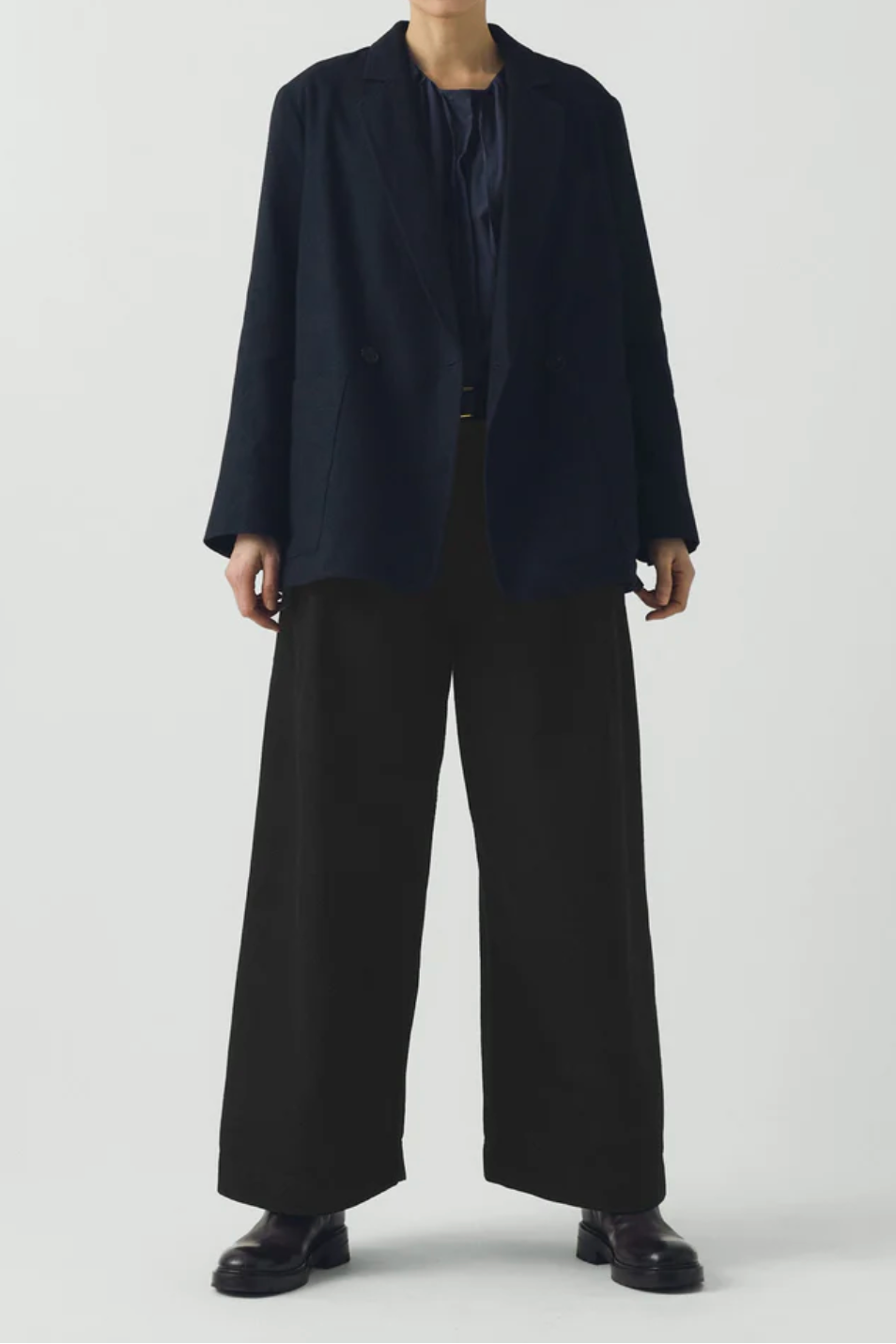 Wool Double Breasted Jacket