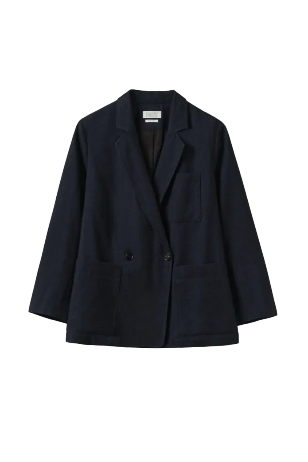 Wool Double Breasted Jacket