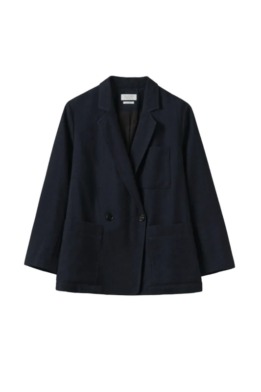 Wool Double Breasted Jacket
