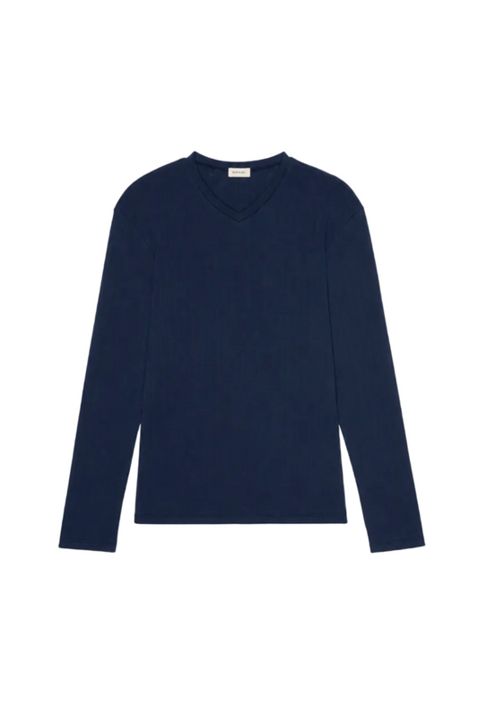 The Pointelle V-Neck Longsleeve