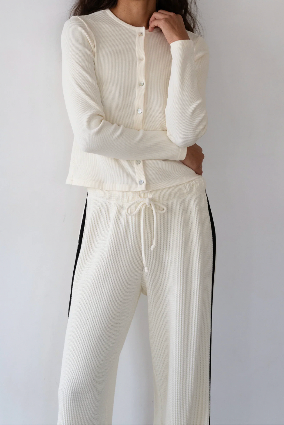 Rib Cardi Top