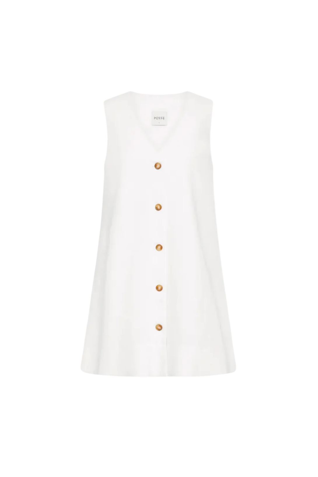 Nancy Mini Dress in Ivory