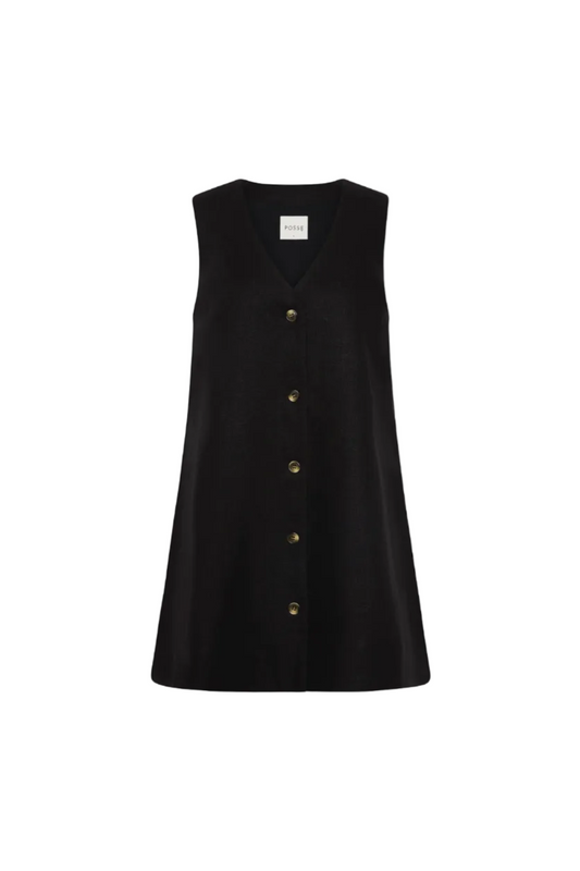Nancy Mini Dress in Black