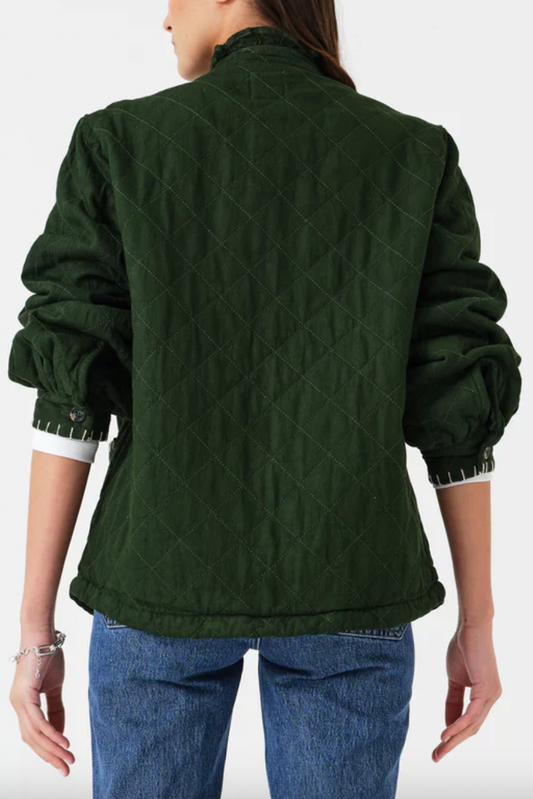 Quilted Pablo Jacket in Dark Pine