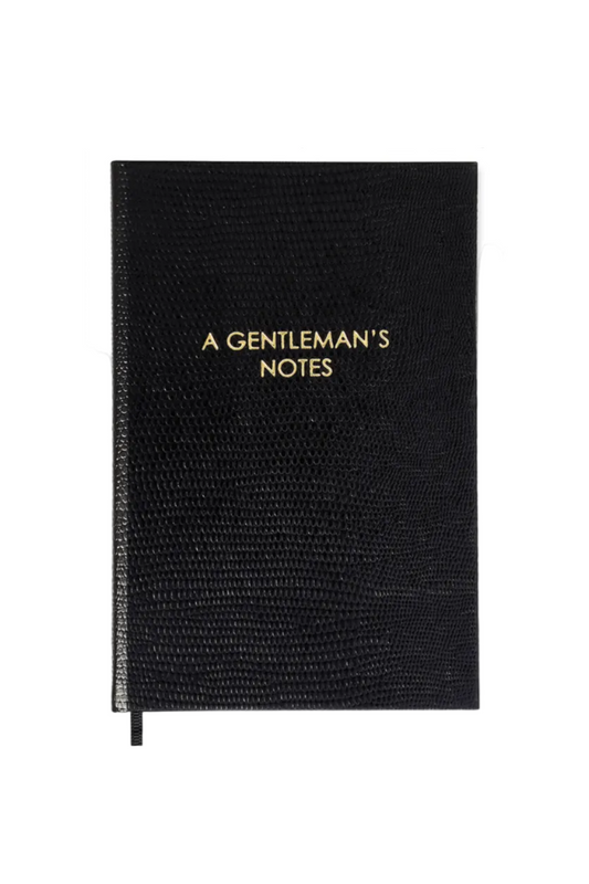 Notebook  - Gentleman's Notes