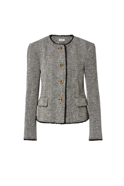 Ivie Herringbone Blazer