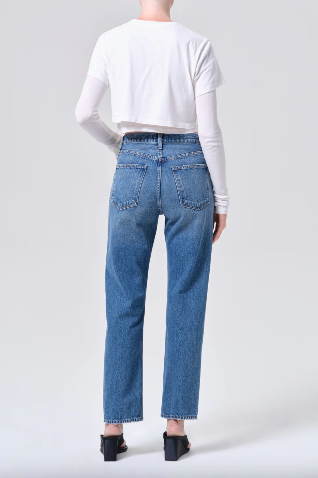 90's Pinch Waist Jean in Circulate