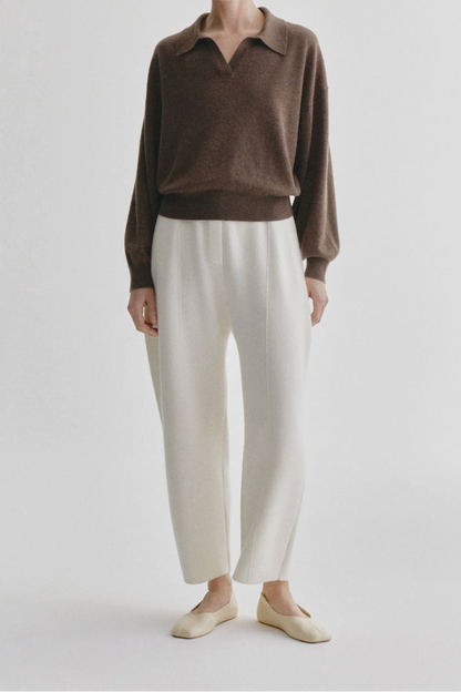 Katriel Sweater in Dark Truffle