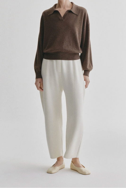 Katriel Sweater in Dark Truffle