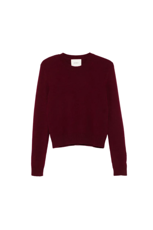 Mable Sweater in Deep Plum
