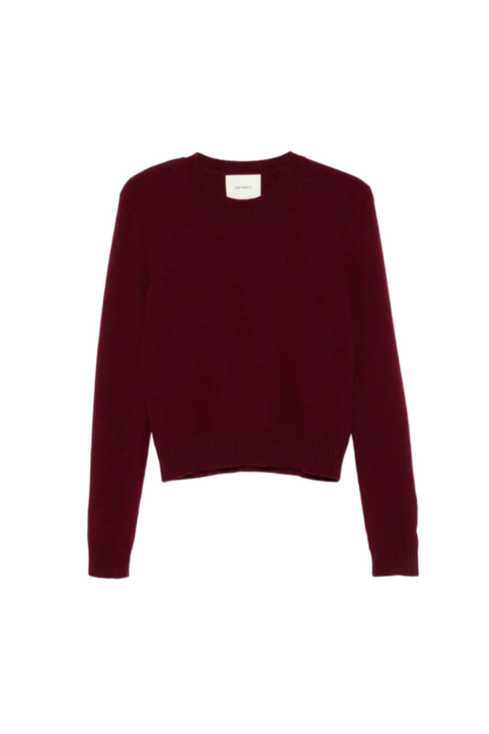 Mable Sweater in Deep Plum