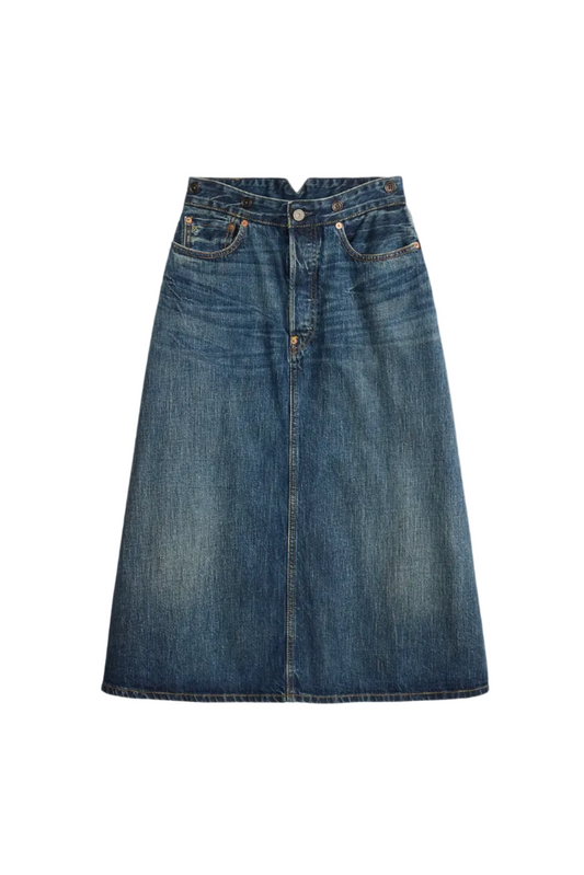 Indigo Selvedge Denim Skirt