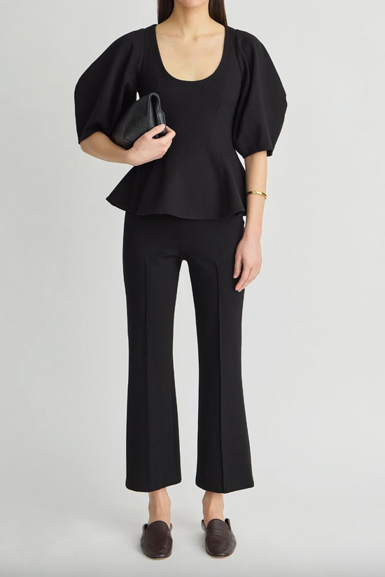 Ponte Rene Pull On Pant in Black