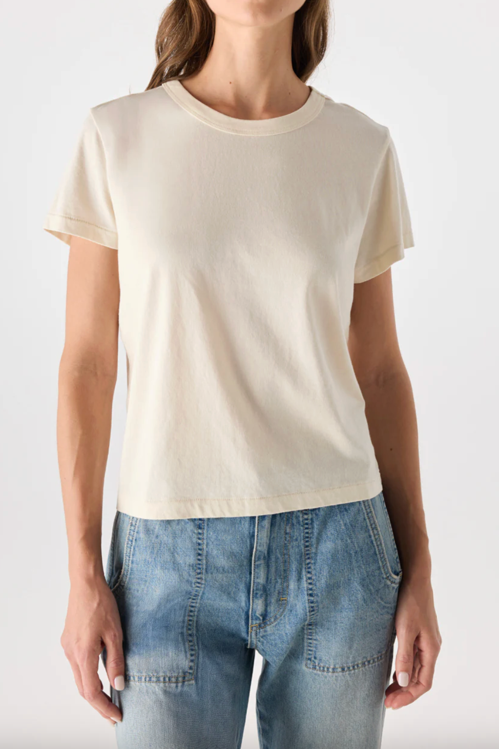 Lovey Tee in Bone