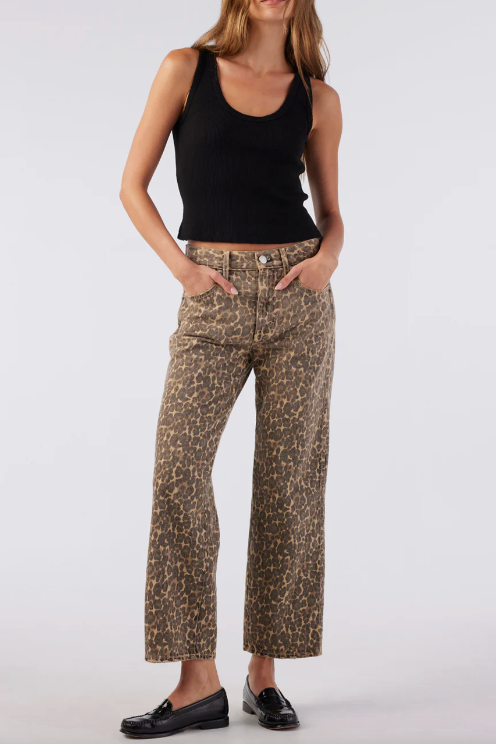 Billie Pant in Leopard