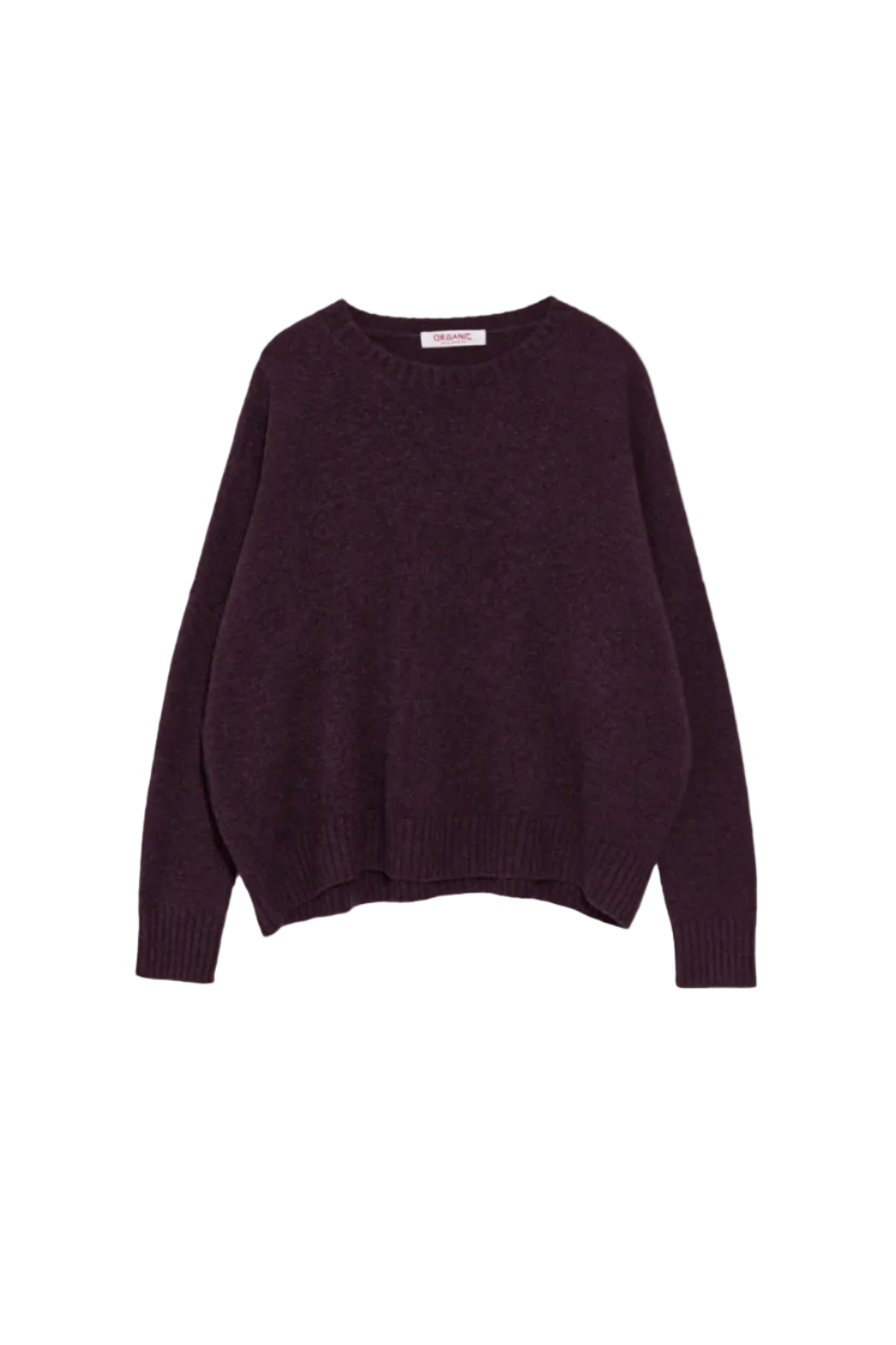 Cashmere Pullover in Eggplant