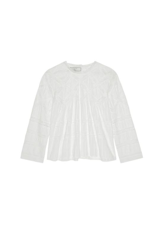 The Lattice Lace Victorian Top