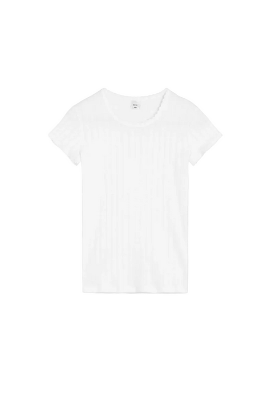 Pointelle Slim Fit Tee